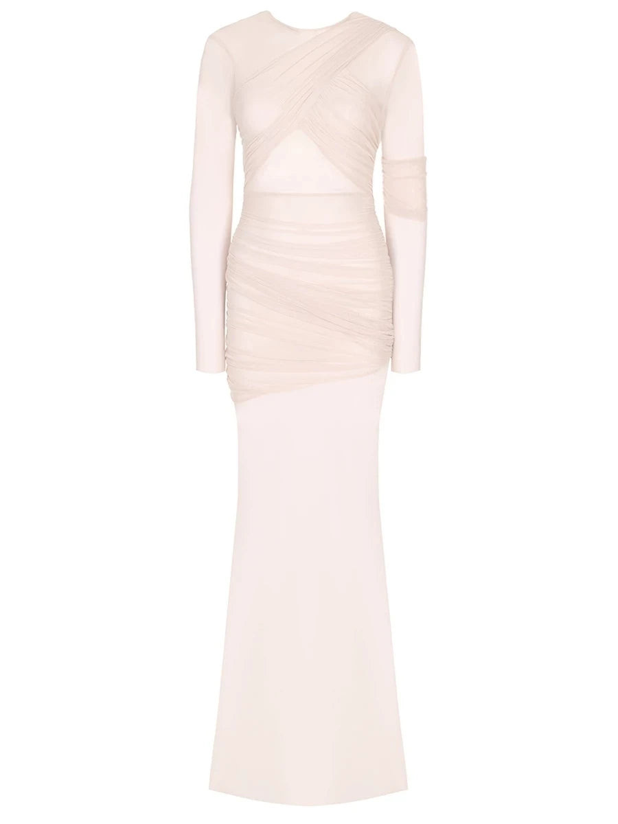 HIK Semi-Sheer Bodycon Dress