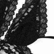 Nom Black Lace Skirt & Tank Set