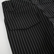 UU Elegant Striped Low Pants