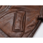 Jim Fur-Lined Leather Jacket