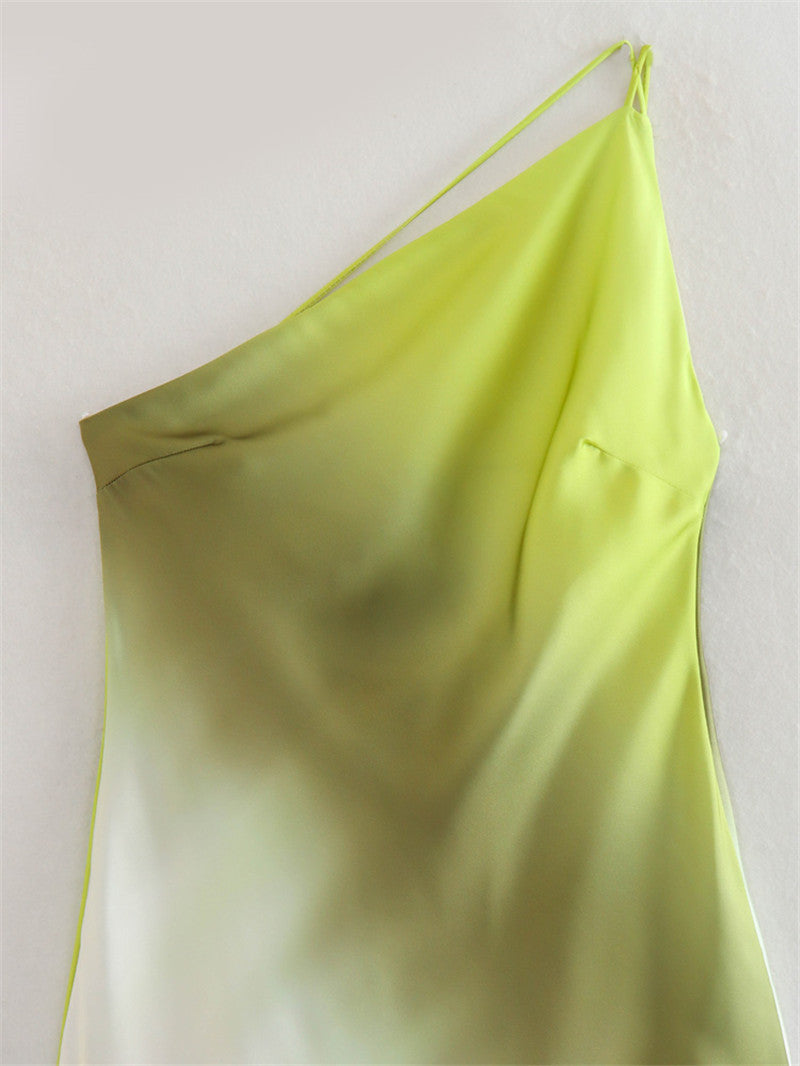 NOM Satin Evening Dress
