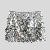 PP Sequin Mini Skirt