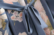 ON Long Traditional Kimono with Floral Print