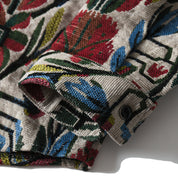 Floral Embroidery Shirt