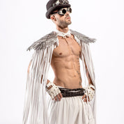 Fringed Wing Shoulder Straps