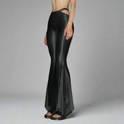 GH Glossy Black Flares