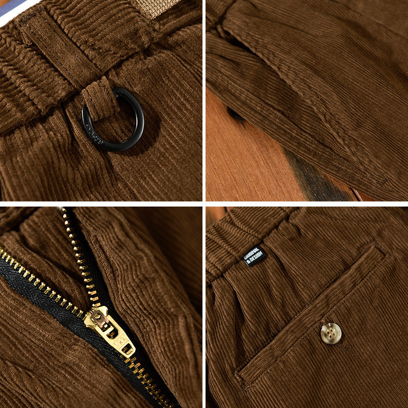 Retro Corduroy Pants