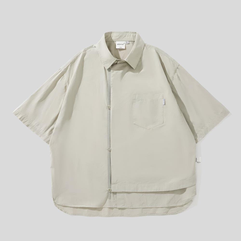 Japanese-Style Cropped Shirt