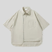 Japanese-Style Cropped Shirt