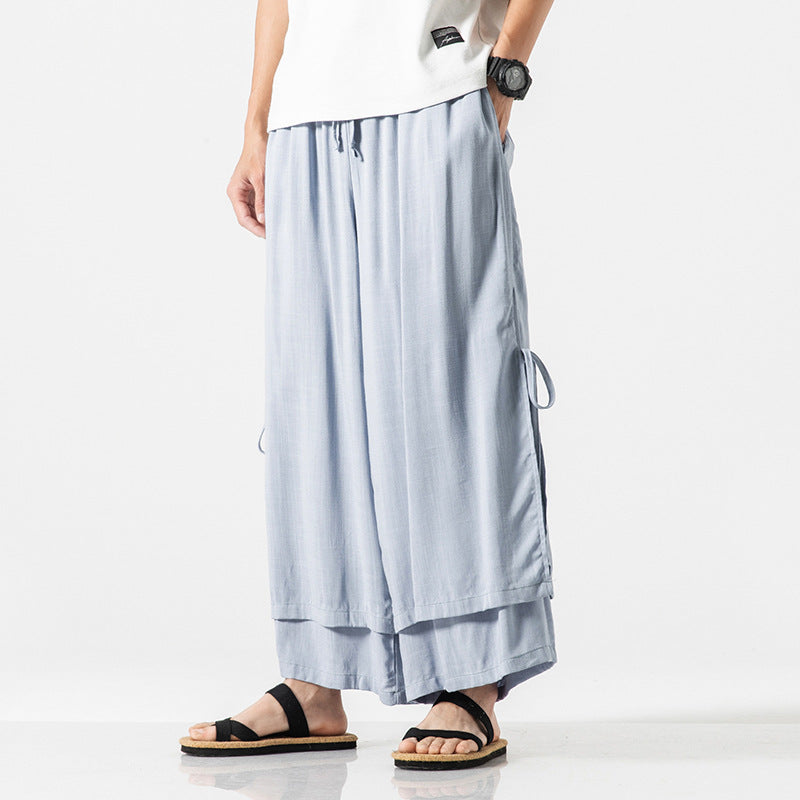 Japanese-Style Cotton Pants