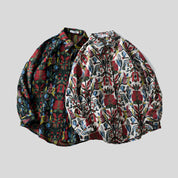 Floral Embroidery Shirt