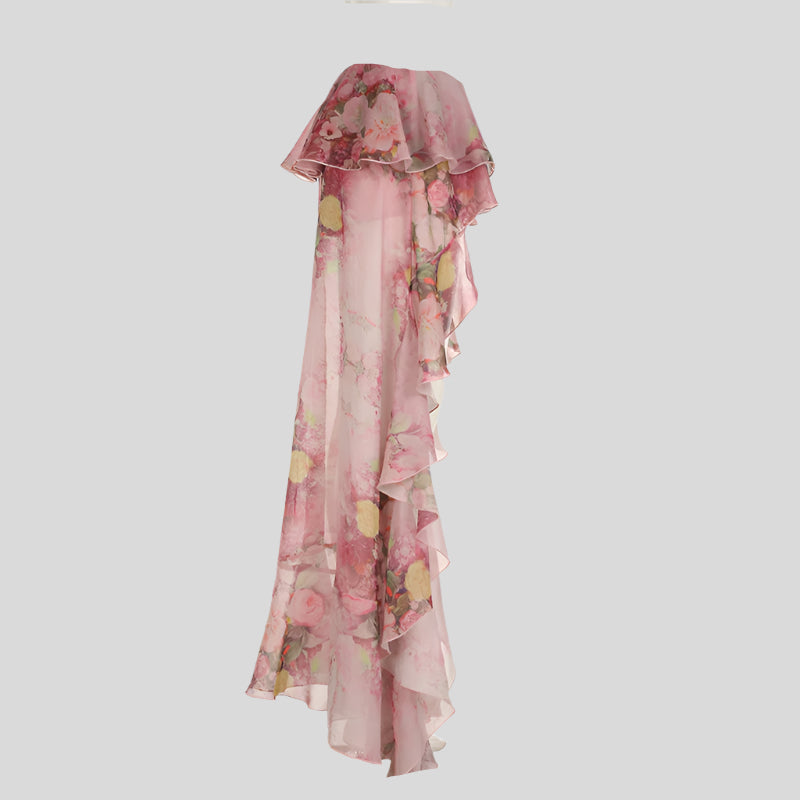 SIS Pink Tiered Skirt