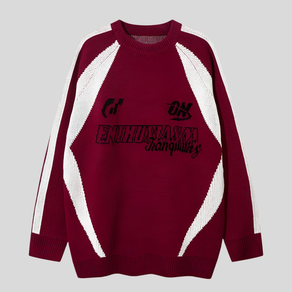 סוודר וינטג' דגם Gom