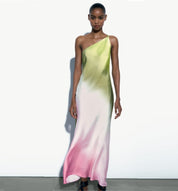NOM Satin Evening Dress