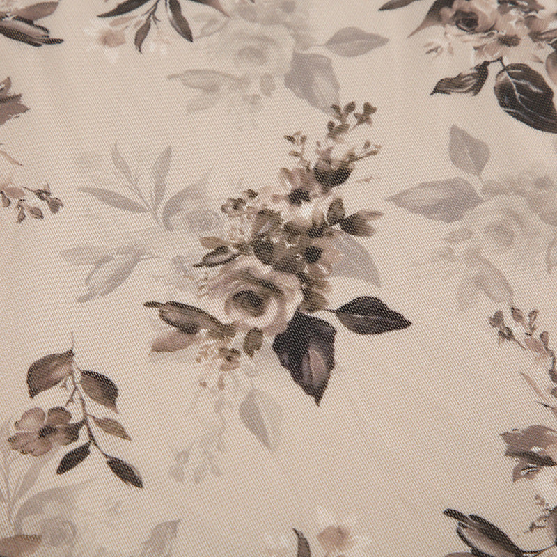 Floral Bodycon Maxi Skirt