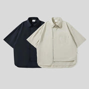 Japanese-Style Cropped Shirt