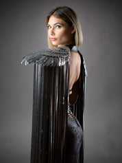 Fringed Wing Shoulder Straps