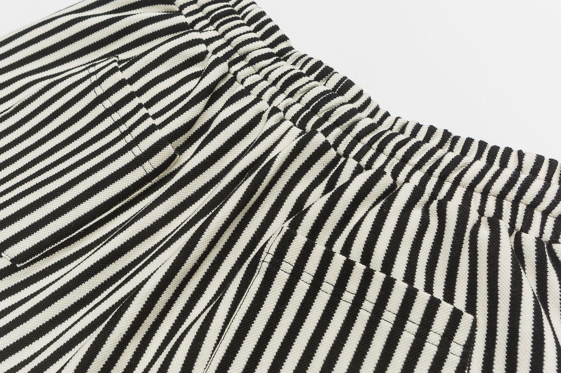 Striped Bermuda Shorts