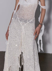 Rock Princess Sparkle White Dress