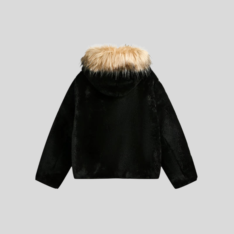 IP Fur-Trim Warm Parka