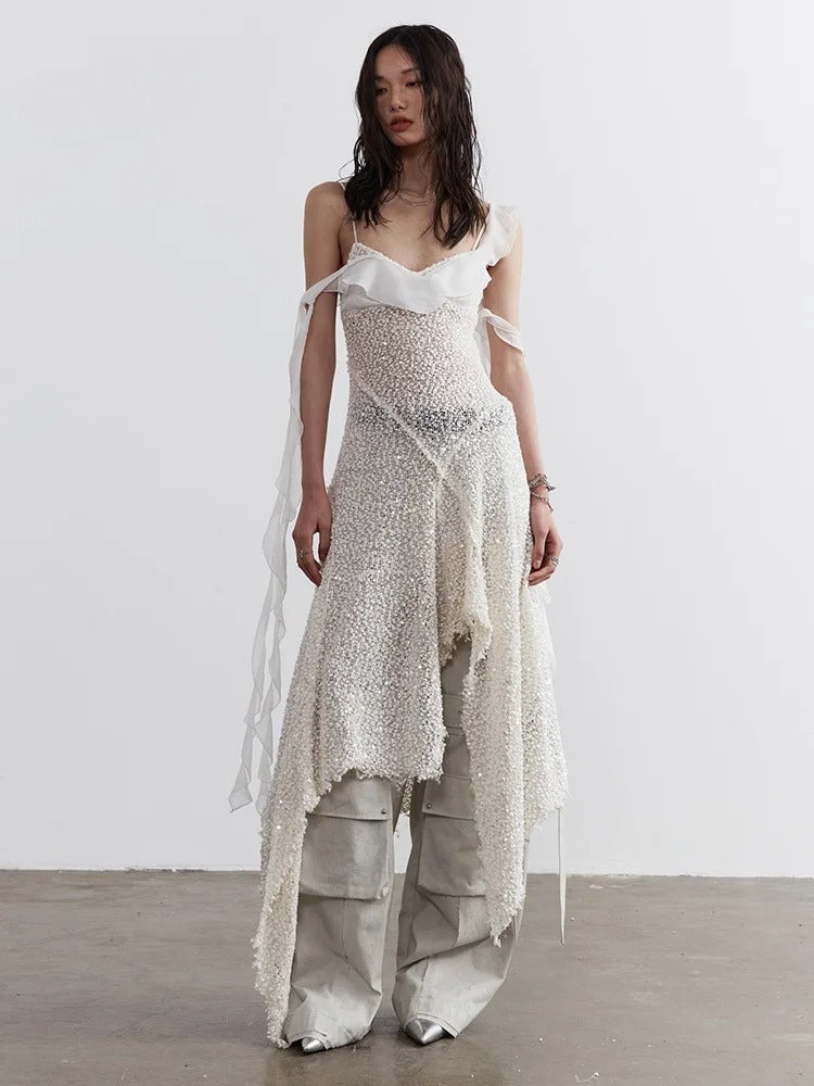 Rock Princess Sparkle White Dress