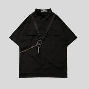 JO Cropped Shirt with Strap