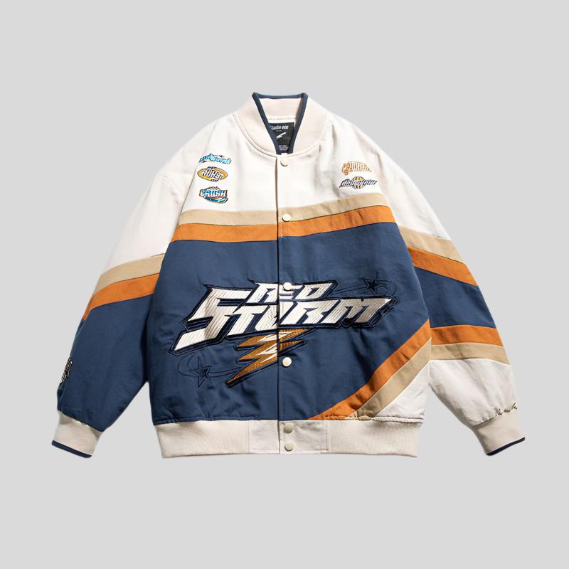 Embroidered Baseball Jacket BON