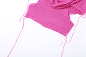 Fi Hooded Knit Top