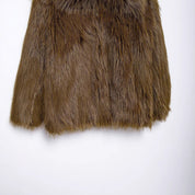 Dvivo Brown Fur Coat