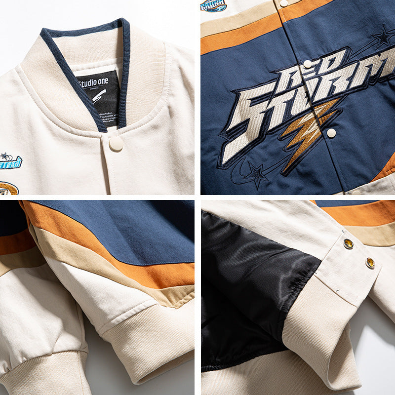 Embroidered Baseball Jacket BON