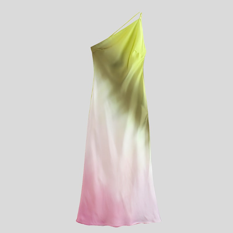 NOM Satin Evening Dress