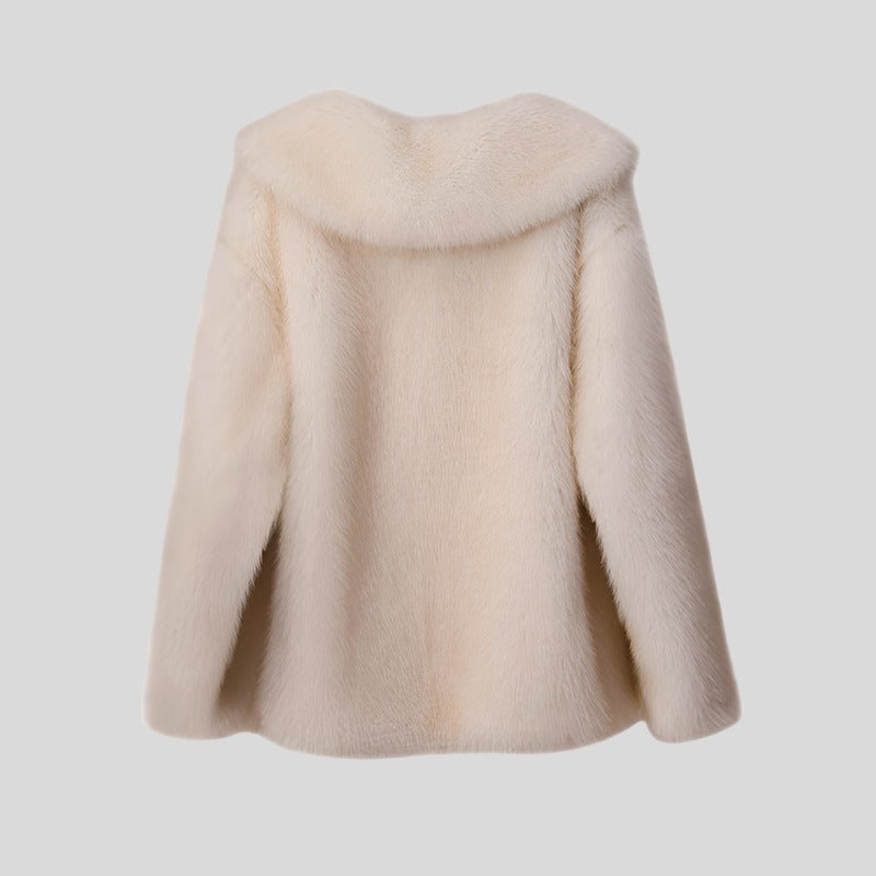 OR Multicolor Fur Coat