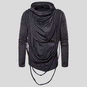 NOMADIC Hooded Pleated Shirt