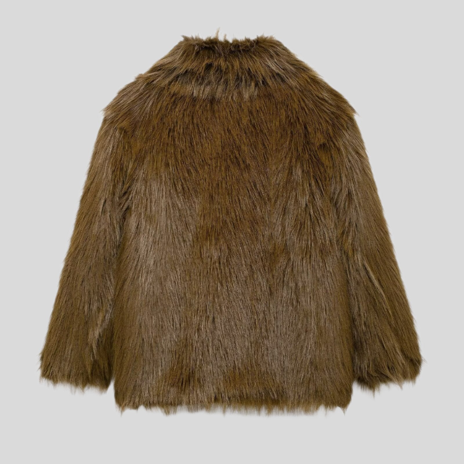 Dvivo Brown Fur Coat