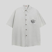 FIM Cropped Button Shirt