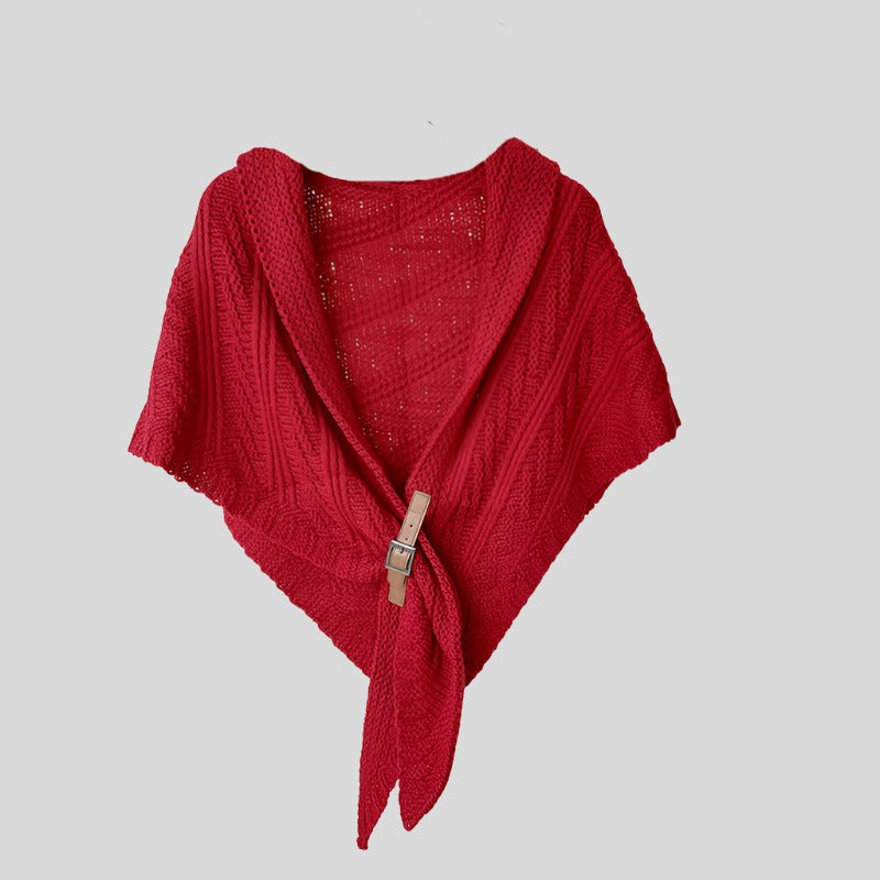 VIV Belted Warming Poncho