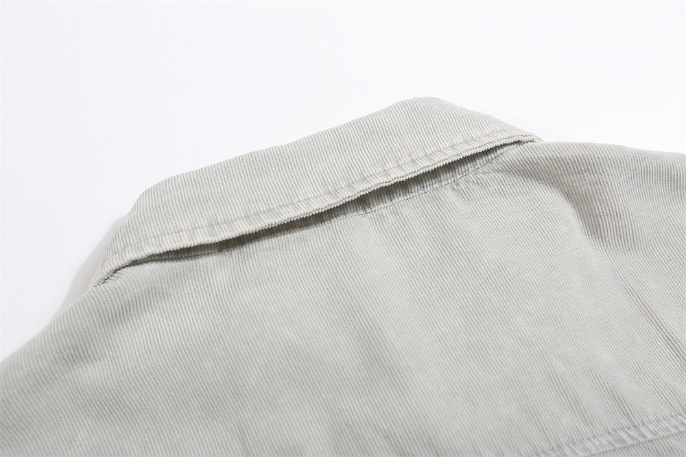 FIM Cropped Button Shirt