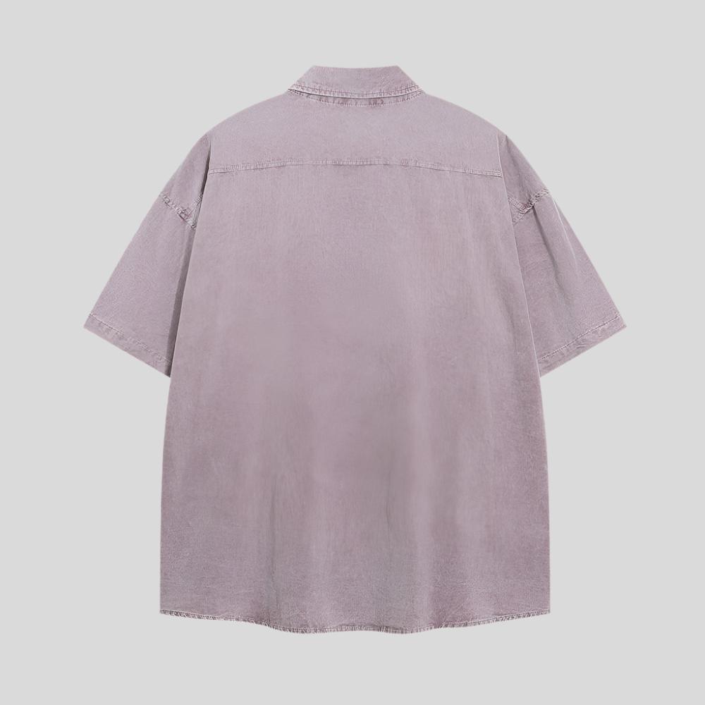 FIM Cropped Button Shirt