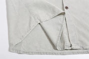 FIM Cropped Button Shirt