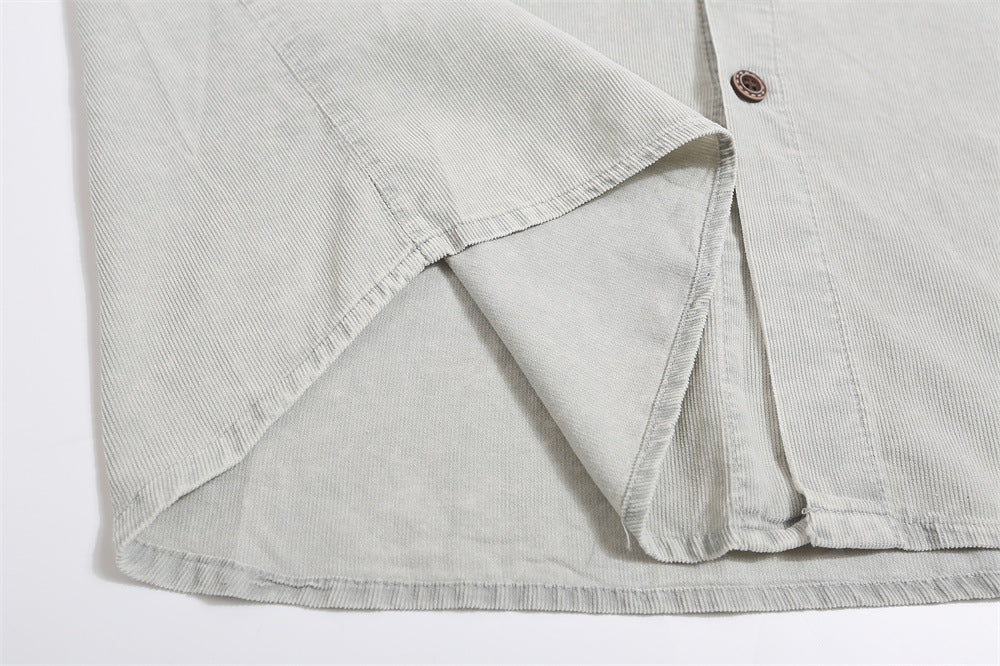 FIM Cropped Button Shirt
