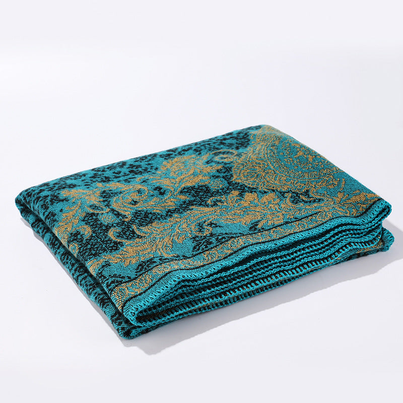 Textured Warm Poncho