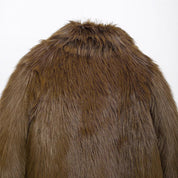 Dvivo Brown Fur Coat