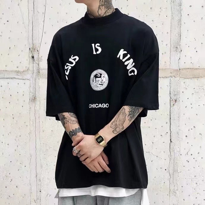 Jesus is King Chicago טי שירט