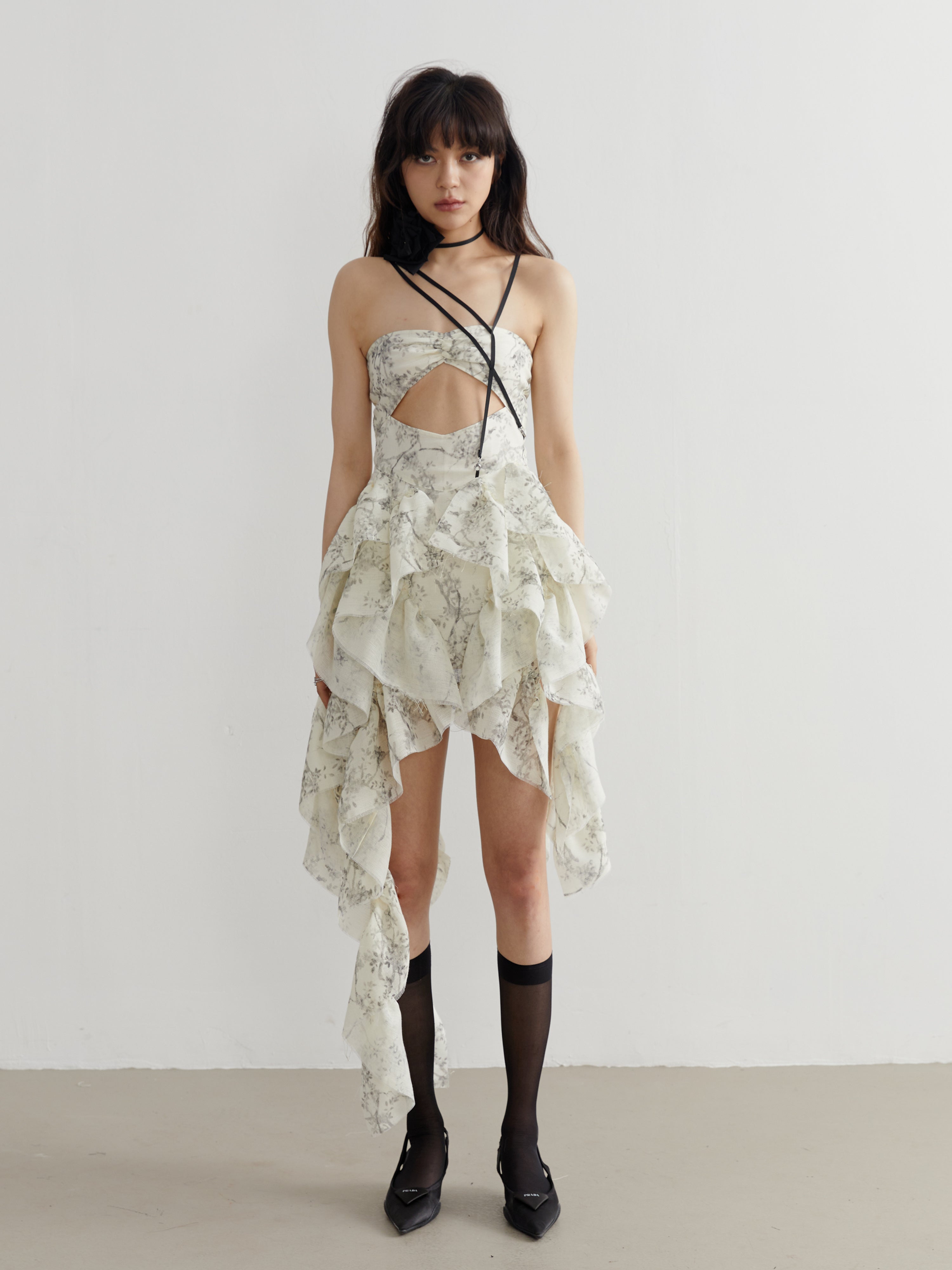 Rock Princess Layered White Dress