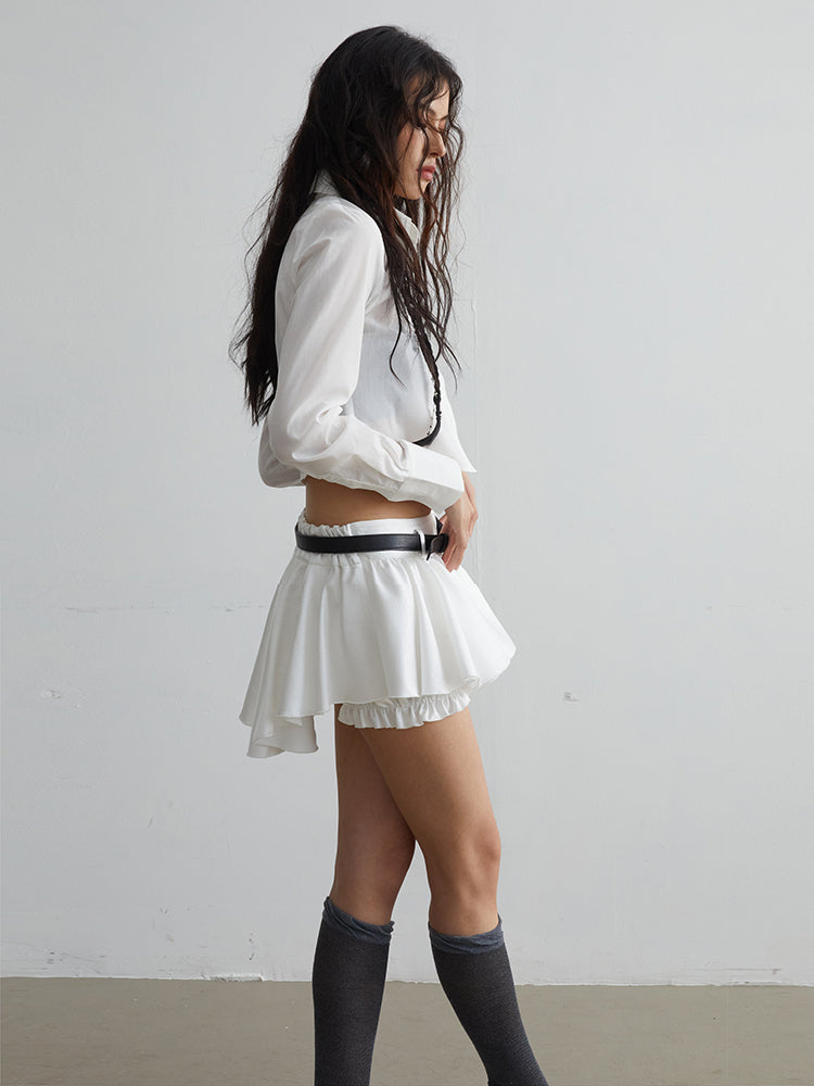 חצאית עם מכנסון דגם Rock Princess♣