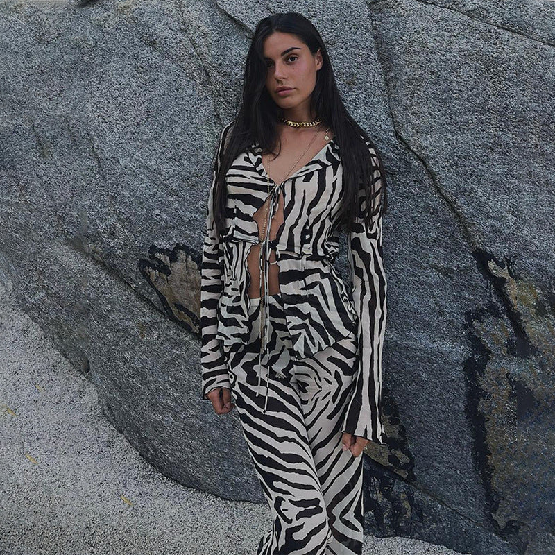 ZEBRA Pants & Shirt Set