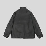 ג'קט עור וינטג' דגם JEO