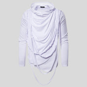 NOMADIC Hooded Pleated Shirt