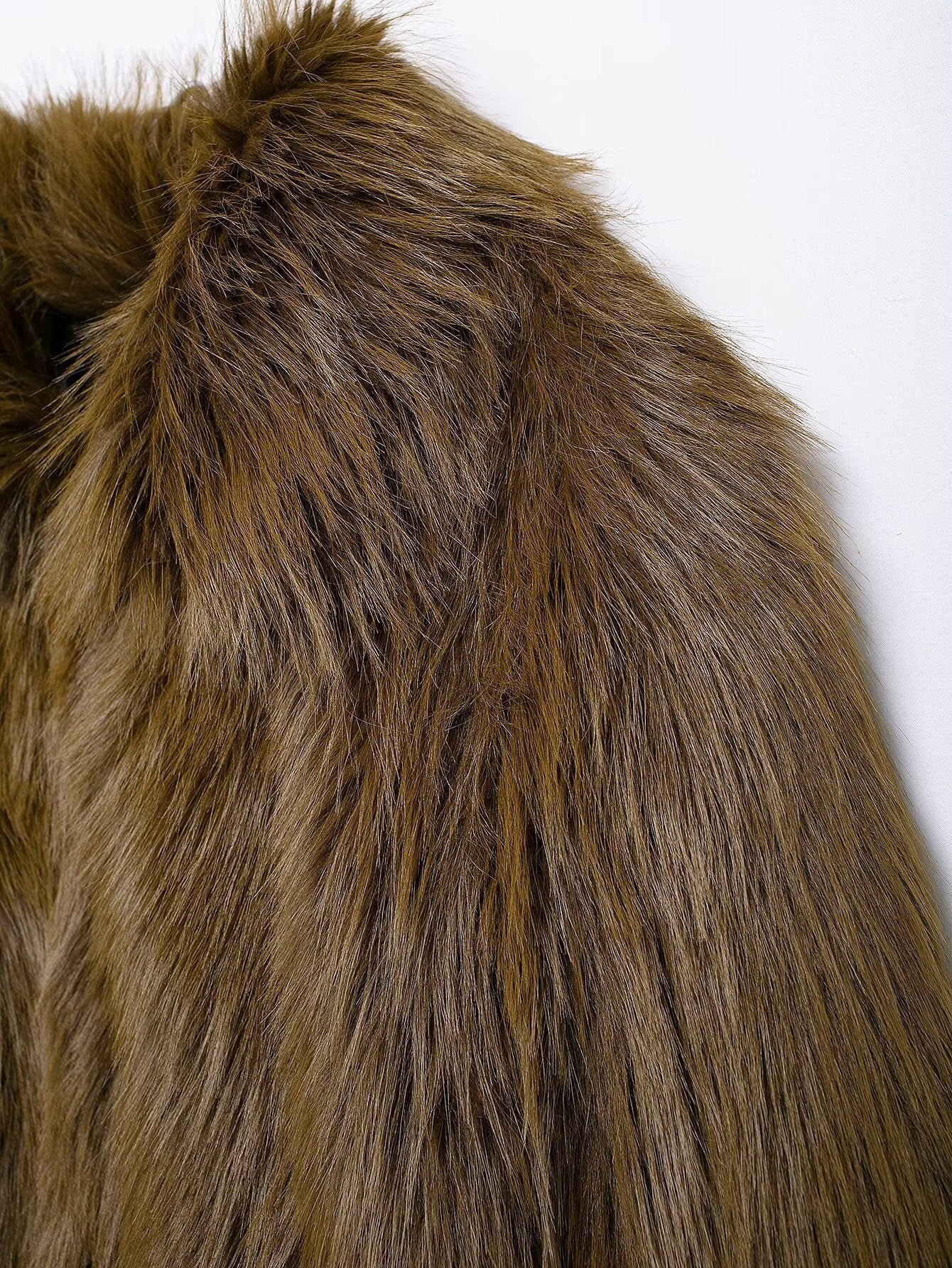 Dvivo Brown Fur Coat