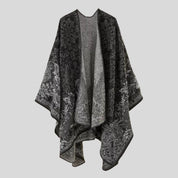 Textured Warm Poncho